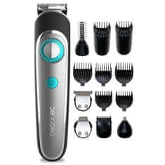 Cecotec Zastřihovač , 100059, PrecisionCare Multigrooming, 6v1, 6 vyměnitelných hlav, vodotěsný IPX7, příslušenství