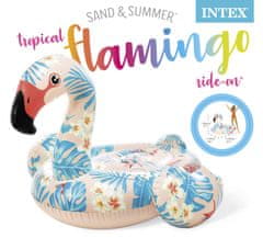 Intex Napihljiv otok flamingo 142 x 137 x 97 cm