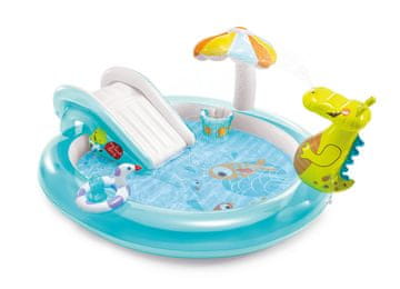 57165NP Napihljiv igralni center s krokodilom