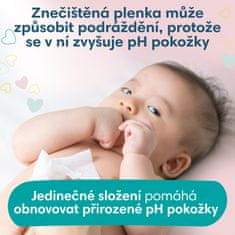 Pampers Sensitive Baby otroški čistilni robčki, 24 x 52 kosov, 1248 robčkov 