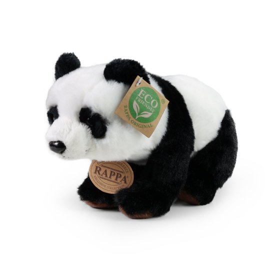 Rappa Plišasta panda stoječa 22 cm EKOLOŠKA