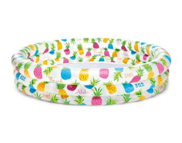 Alltoys 59431NP Napihljiv bazen Ananas 132 x 28 cm
