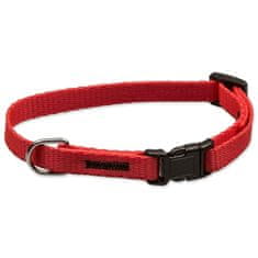 BAFPET Ovratnica BAF najlon rdeča 1x26-35cm