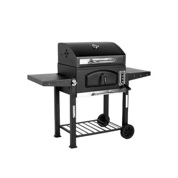 VonHaus prenosni žar na oglje/Smoker American Style