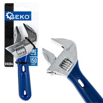 GEKO Nastavljivi ključ, kratek, 150 mm, 0–36 mm (6/60)
