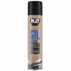 K2 K2 SIL SILIKON V SPREJU, za vzdrževanje in zaščito tesnil 300ML