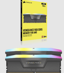Corsair Vengeance pomnilnik, 2x 16 GB, DDR5, 6000 Mhz, RGB (CMH32GX5M2E6000C36)