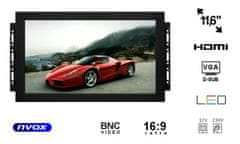 slomart Odprt okvir ips vodil 12-palčni monitor z vhodom vga hdmi bnc av