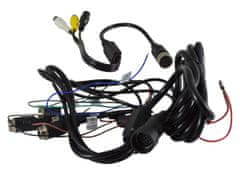 slomart lcd 9-palčni avtomobilski monitor s podporo za 4 kamere in funkcijo dvr 12v 24v snemalnik