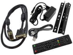 slomart Monitor odprt okvir vodil 8cali vga hdmi av bnc 12v 230v