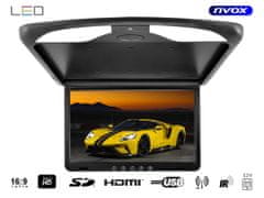 slomart Stropni monitor lcd 17-palčni led full hd hdmi usb sd ir fm