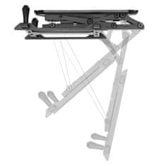 slomart Električni stropni nosilec za TV, za poševne stene 32"-70" 35 kg max daljinski upravljalnik Maclean MC-880 max VESA 600x411