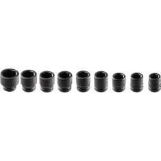 slomart Udarne vtičnice 1", 27-50 mm, komplet 9 kosov.