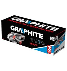 slomart Kotni brusilnik 2600 W, disk 230 x 22,2 mm, hitrost 6500 vrt/min?