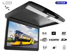 slomart Stropni LED monitor 17cali hdmi usb sd ir fm full hd