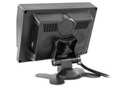 slomart Avtomobilski monitor lcd 7-palčni ahd 4pin s funkcijo snemalnika 12v 24v