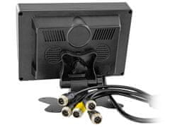 slomart Avtomobilski monitor lcd 7-palčni ahd 4pin s funkcijo snemalnika 12v 24v