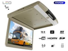 slomart Stropni LED monitor 17cali hdmi usb sd ir fm full hd