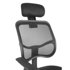 slomart Ergonomski pisarniški stol Ergo Office, z visokim naslonom, nastavljivim naslonom za glavo, največ 150 kg, ER-413