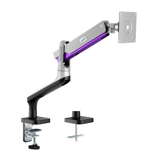 slomart Ergo Office nosilec za monitor, premium s plinsko vzmetjo, dvojna roka 17"-32" 9 kg, ER-436