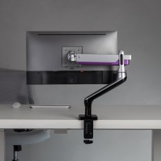 slomart Ergo Office nosilec za monitor, premium s plinsko vzmetjo, dvojna roka 17"-32" 9 kg, ER-436