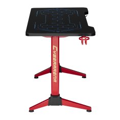 slomart RGB Led NanoRS igralna miza, črna, velika, največ 100 kg, višina 760 mm, RS163