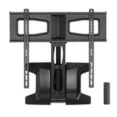 slomart Maclean električni nosilec za TV nad kaminom, max VESA 600x400, wifi daljinski upravljalnik, 37"-70", max 35kg, MC-891