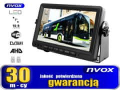slomart Monitor avtomobilski DVR lcd 7-palčni ahd s podporo za 4 brezžične 12v 24v kamere
