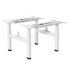 slomart Električna miza z dvojno nastavljivo višino Ergo Office, max višina 128 cm, max 125 kg x2, brez mizne plošče za stoječe in sedeče delo (2 dela)