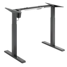 slomart Ergo Office električna pisalna miza z nastavljivo višino, siva, maks. višina 123 cm, 80 kg - brez vrha, za stoječe in sedeče delo, ER-433