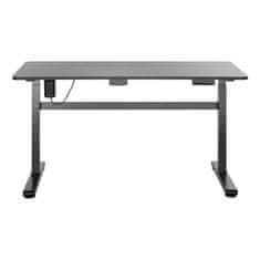 slomart Električna pisalna miza Ergo Office, nastavljiva po višini, siva, maks. višina 118 cm 50 kg - z mizo za sedenje/stojenje, ER-434