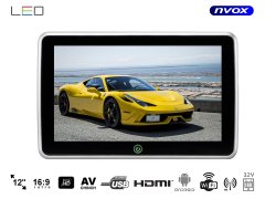 slomart Monitor za naslonjalo za glavo v avtomobilu vodil 12-palčni hdmi usb sd fm wifi 12v