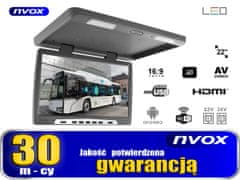 slomart Stropni LED monitor 22 palcev z android usb fm bt wifi 12v/24v