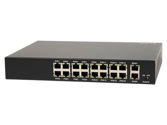 slomart 77-937# Switch blow 16xpoe 100mbs 240w bl-sw18-16p 2×uplink