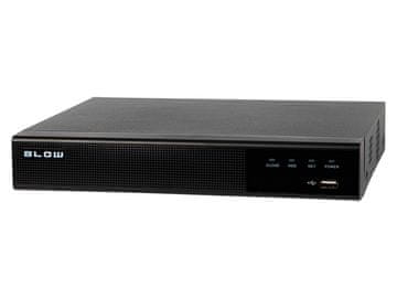 slomart 77-836# blow ip 16ch/8p snemalnik bl-n16081-8p 8mp 1xhdd 8 poe`.