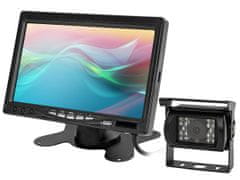 slomart Avtomobilski monitor lcd 7-palčna kamera z ir diodami in parkirnimi senzorji