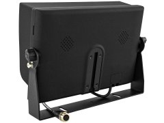 slomart 9-palčni lcd monitor s podporo za do 2 4-pin 12v 24v kameri
