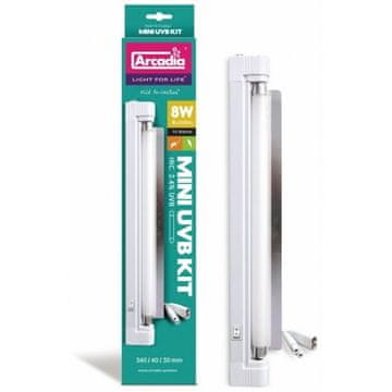 Arcadia T5 UVB komplet za ptice 8W 34 cm, 12% UVA