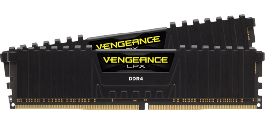 Corsair Vengeance pomnilnik, 2x 8 GB, DDR4, 3200 MHz, CL16 (CMK16GX4M2E3200C16)