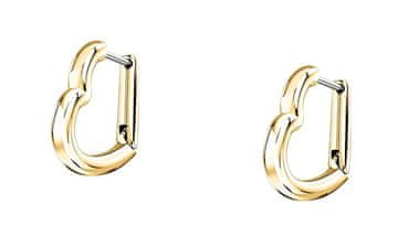 Morellato Pozlačeni jekleni uhani v obliki srca Creole SAUP29