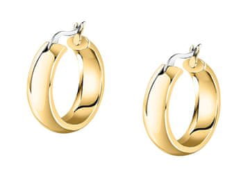 Morellato Elegantni pozlačeni obročasti uhani Creole SAUP33