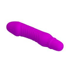 PRETTY LOVE Justin minivibrator na baterije vijolična