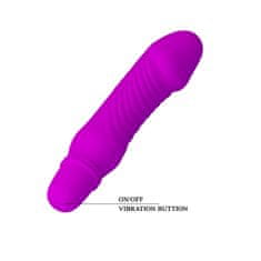 PRETTY LOVE Justin minivibrator na baterije vijolična