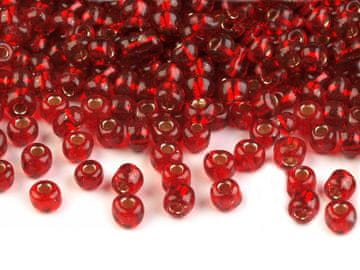 Rocailles 6/0 - 4 mm - rdeča jagoda (450 g)