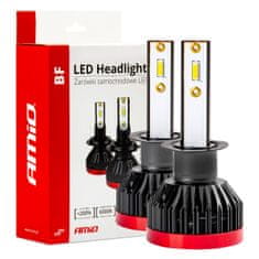 AMIO Led avtomobilske žarnice bf serije h1 6000k canbus amio-02240