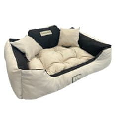 slomart Pasja postelja 130 x 105 Beige KingDog
