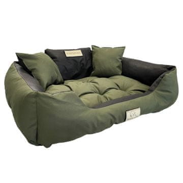 slomart Ležišče za psa 40 x 30 // 55 x 45 Zelena