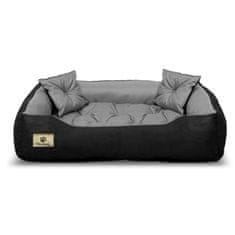 slomart Lair Prestige za psa, mačko 40x30 / 55x45 cm sivo-črna