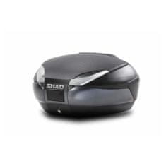 SHAD Moto kovček SH48 TEMNO SIVA + KARBONSKA PREVLEKA + NASLON