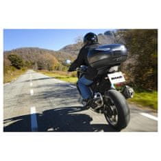SHAD Moto kovček SH48 TEMNO SIVA + KARBONSKA PREVLEKA + NASLON